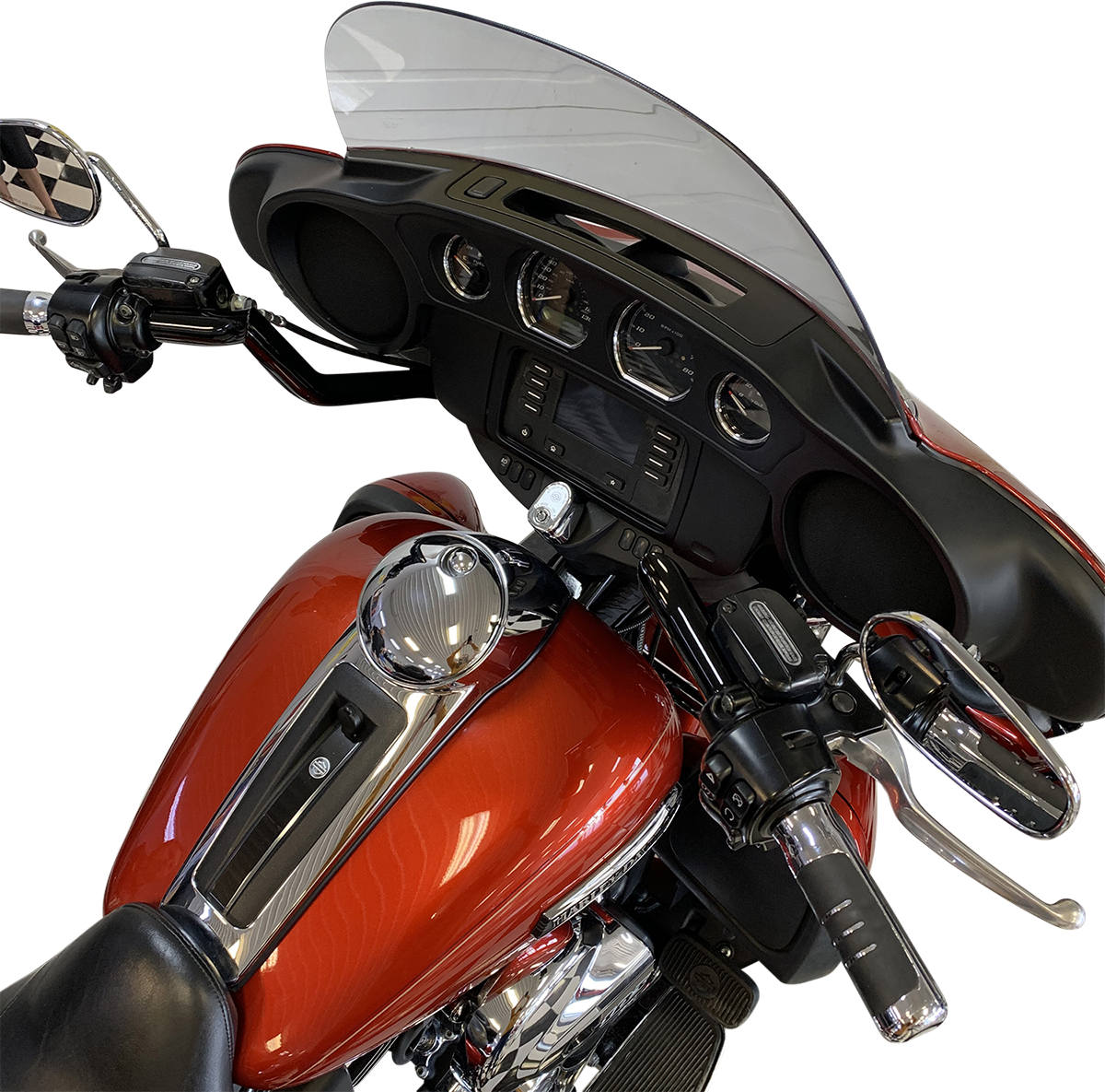 Handlebar - Pointed Top - 11" - Black - Image 2