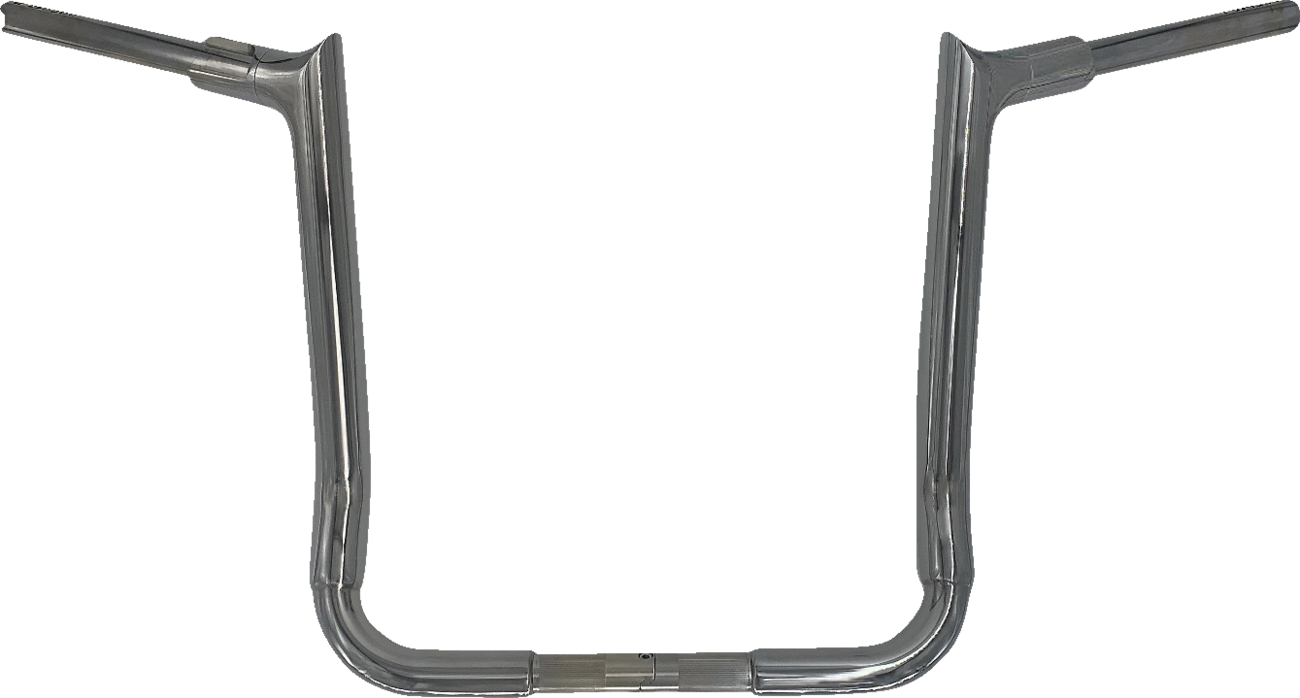 1-1/2" EZ Install Pointed Top Handlebar - 16" - Chrome