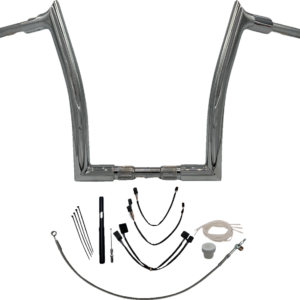 Handlebar Kit - Pointed Top - 14" - Chrome