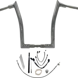 Handlebar Kit - Pointed Top - 16" - Chrome