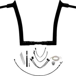 Handlebar Kit - Pointed Top - 14" - Black