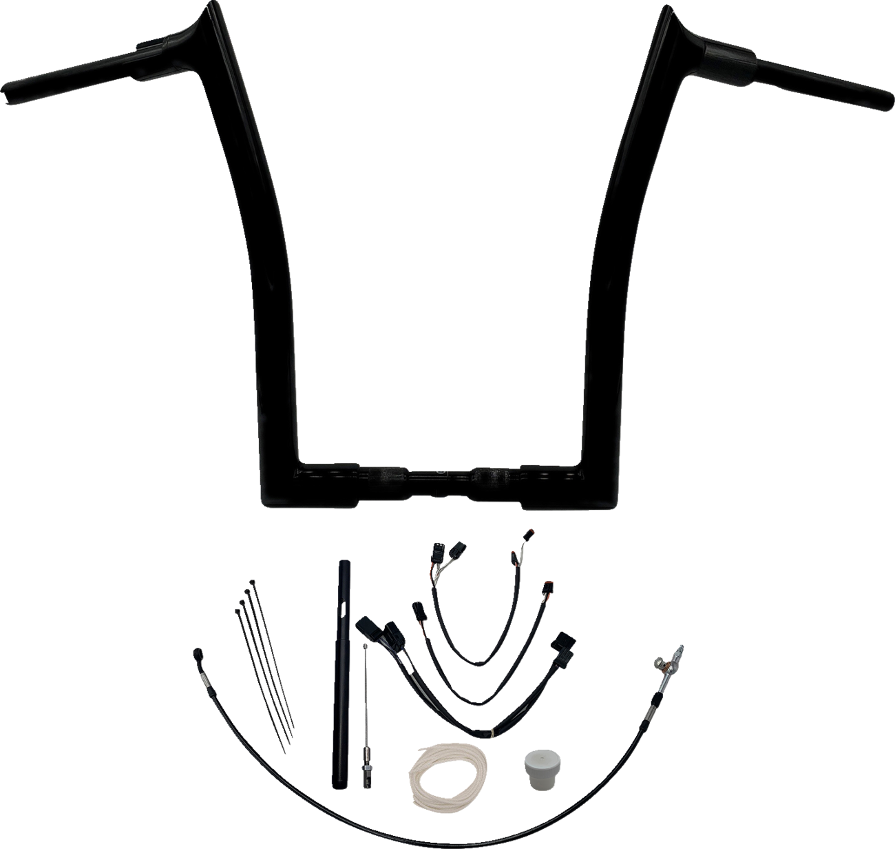 Handlebar Kit - Pointed Top - 16" - Black