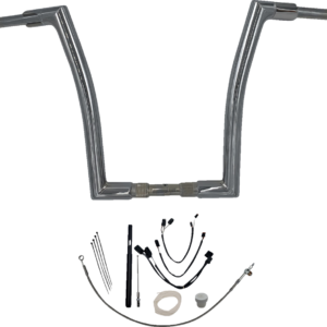 Handlebar Kit - Flat Top - 16" - Chrome