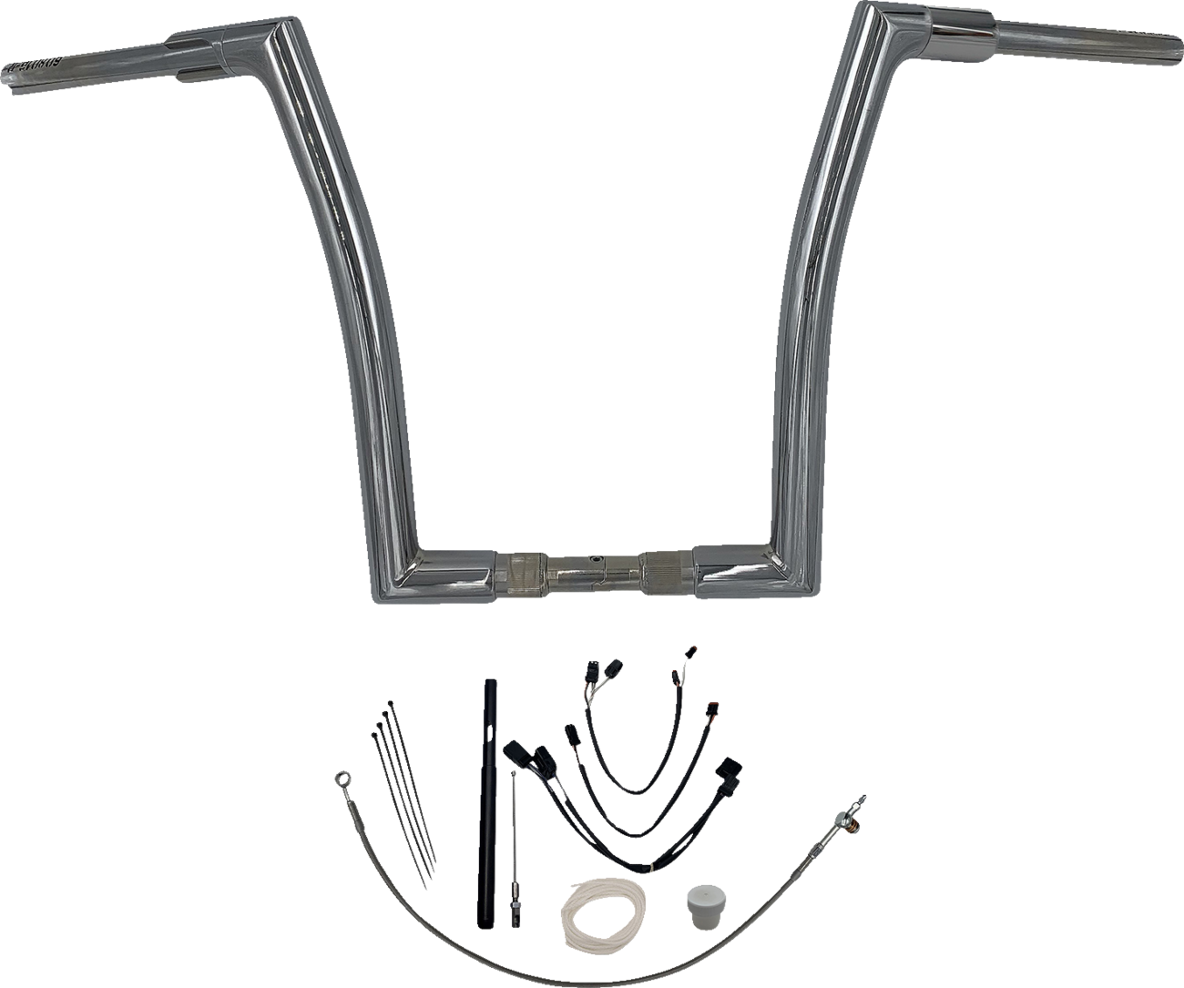 Handlebar Kit - Flat Top - 16" - Chrome