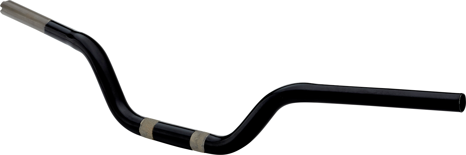 Handlebar - Moto - 1-1/8" - Flat Black