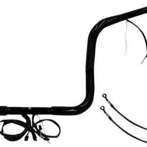 Handlebar Kit - Rounded Top - 12" - Black