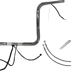 Handlebar Kit - Rounded Top - 14" - Chrome