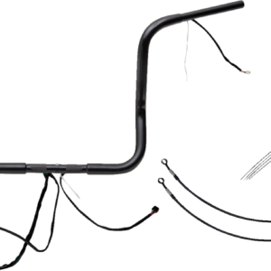 Handlebar Kit - Rounded Top - 14" - Black