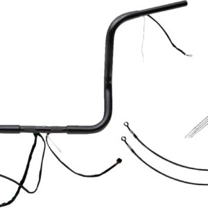 Handlebar Kit - Rounded Top - 14" - Black