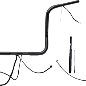 Handlebar Kit - Rounded Top - 14" - Black