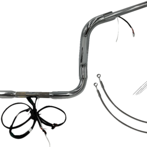 Handlebar Kit - Pointed Top - 12" - Chrome