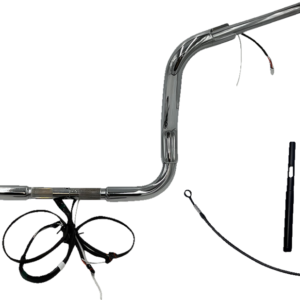 Handlebar Kit - Pointed Top - 12" - Chrome