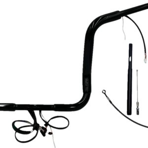 Handlebar Kit - Pointed Top - 14" - Black