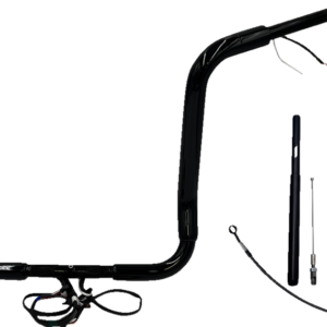 Handlebar Kit - Pointed Top - 16" - Black