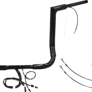 Handlebar Kit - Flat Top - 14" - Black