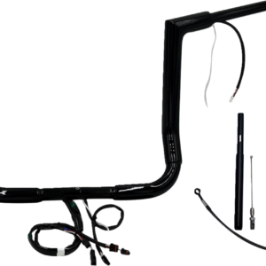 Handlebar Kit - Flat Top - 14" - Black