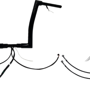 Handlebar Kit - Flat Top - 14" - Black