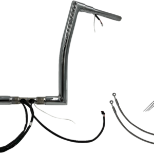 Handlebar Kit - Flat Top - 16" - Chrome