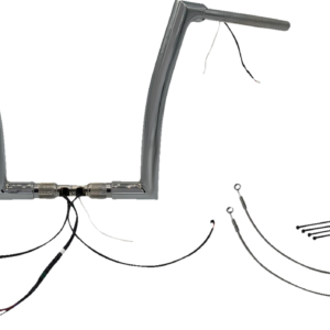 Handlebar Kit - Flat Top - 14" - Chrome