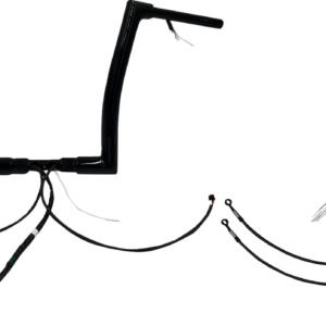 Handlebar Kit - Flat Top - 14" - Black