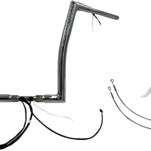 Handlebar Kit - Flat Top - 16" - Chrome