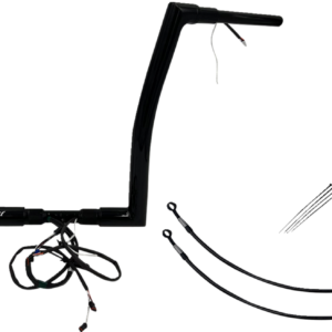 Handlebar Kit - Flat Top - 16" - Black