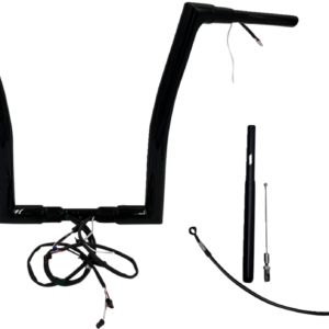Handlebar Kit - Flat Top - 16" - Black