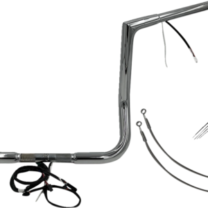 Handlebar Kit - Flat Top - 14" - Chrome