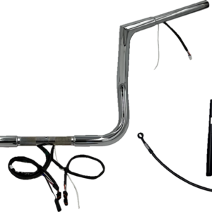 Handlebar Kit - Flat Top - 12" - Chrome