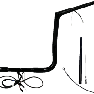 Handlebar Kit - Flat Top - 14" - Black