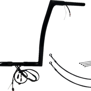 Handlebar Kit - Flat Top - 16" - Black
