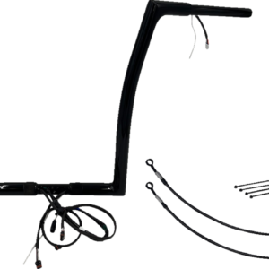 Handlebar Kit - Flat Top - 16" - Black