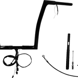 Handlebar Kit - Flat Top - 14" - Black