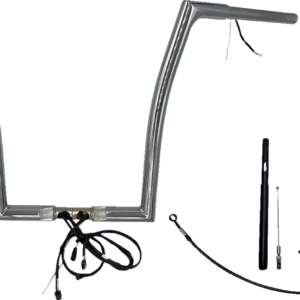 Handlebar Kit - Flat Top - 16" - Chrome