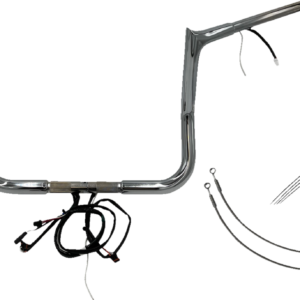 Handlebar Kit - Pointed Top - 12" - Chrome