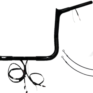 Handlebar Kit - Pointed Top - 12" - Black