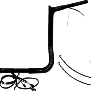 Handlebar Kit - Pointed Top - 14" - Black