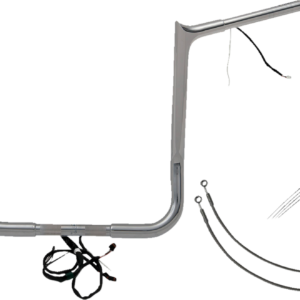 Handlebar Kit - Pointed Top - 16" - Chrome