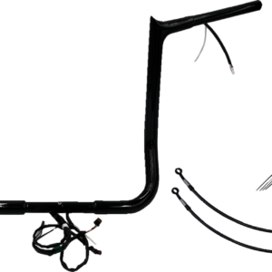 Handlebar Kit - Pointed Top - 16" - Black
