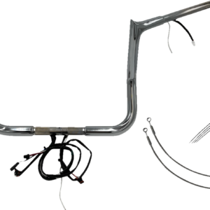 Handlebar Kit - Pointed Top - 12" - Chrome