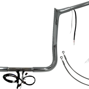 Handlebar Kit - Pointed Top - 14" - Chrome