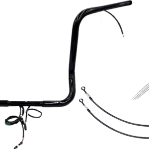 Handlebar Kit - Pointed Top - 16" - Black
