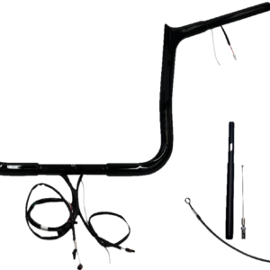 Handlebar Kit - Pointed Top - 12" - Black
