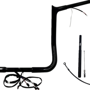Handlebar Kit - Pointed Top - 14" - Black