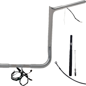 Handlebar Kit - Pointed Top - 16" - Chrome