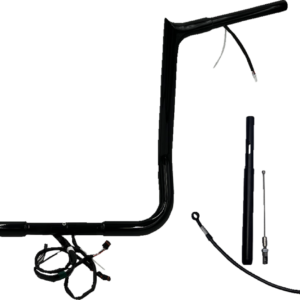Handlebar Kit - Pointed Top - 16" - Black