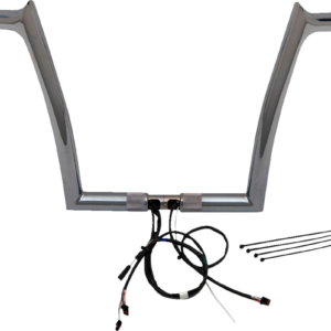 Handlebar Kit - Pointed Top - 12" - Chrome