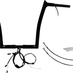 Handlebar Kit - Pointed Top - 14" - Black
