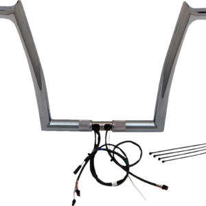 Handlebar Kit - Pointed Top - 12" - Chrome
