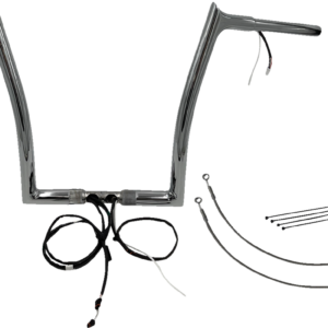 Handlebar Kit - Pointed Top - 14" - Chrome